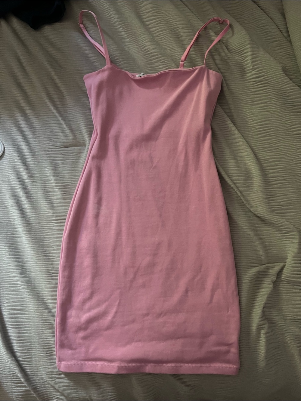 Zara Pink Slip Dress with Spaghetti Straps